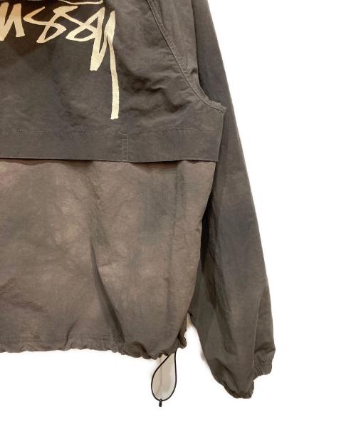 stussy（ステューシー）stussy (ステューシー) BEACH SHELL WAVE DYE グレー サイズ:XLの古着・服飾アイテム