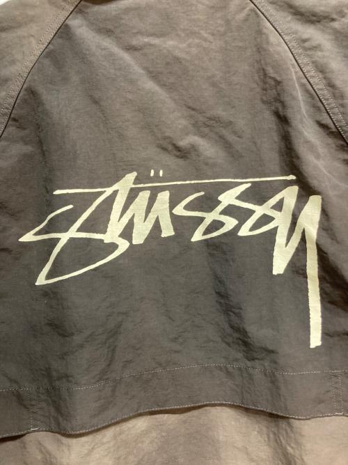 stussy（ステューシー）stussy (ステューシー) BEACH SHELL WAVE DYE グレー サイズ:XLの古着・服飾アイテム