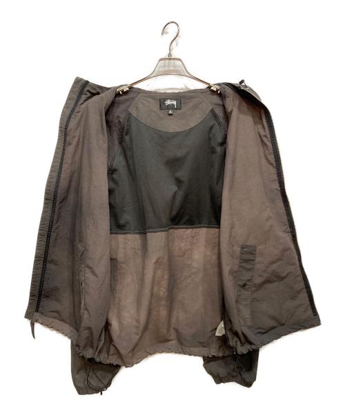 stussy（ステューシー）stussy (ステューシー) BEACH SHELL WAVE DYE グレー サイズ:XLの古着・服飾アイテム