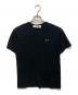 PLAY COMME des GARCONS（プレイコムデギャルソン）の古着「ハートワッペンTシャツ」｜ブラック