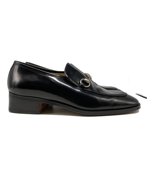 GUCCI（グッチ）GUCCI (グッチ) ホースビットローファー ブラック サイズ:42Eの古着・服飾アイテム