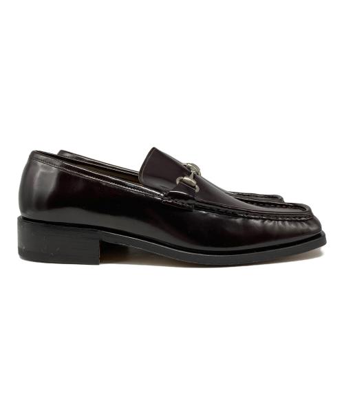 GUCCI（グッチ）GUCCI (グッチ) ホースビットローファー ブラウン サイズ:42Eの古着・服飾アイテム