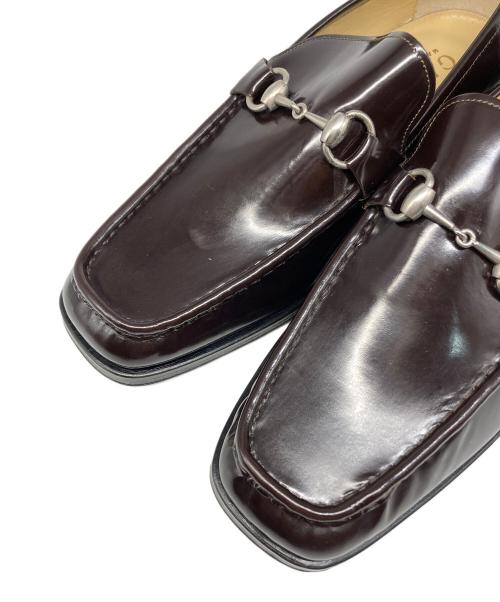 GUCCI（グッチ）GUCCI (グッチ) ホースビットローファー ブラウン サイズ:42Eの古着・服飾アイテム