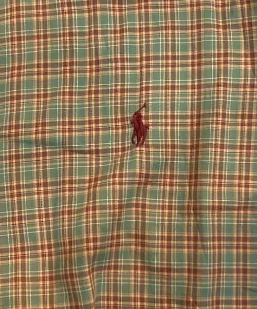 RALPH LAUREN（ラルフローレン）RALPH LAUREN (ラルフローレン) ボタンダウンシャツ グリーン サイズ:Lの古着・服飾アイテム