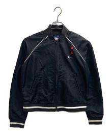 FRED PERRY × amy（フレッドペリー）の古着「ジップアップジャケット」｜ブラック