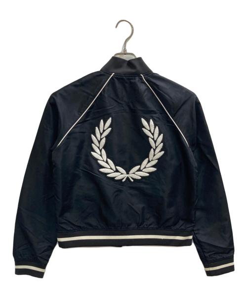 FRED PERRY × amy（フレッドペリー）FRED PERRY × amy (フレッドペリー) ジップアップジャケット ブラック サイズ:36の古着・服飾アイテム