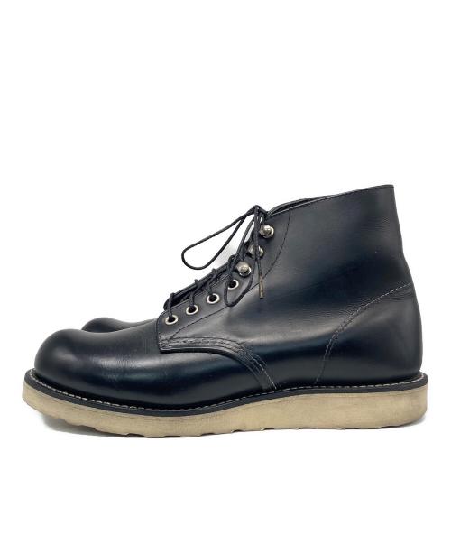 RED WING（レッドウィング）RED WING (レッドウィング) 6-inch Classic Round ブラック サイズ:25.5cmの古着・服飾アイテム