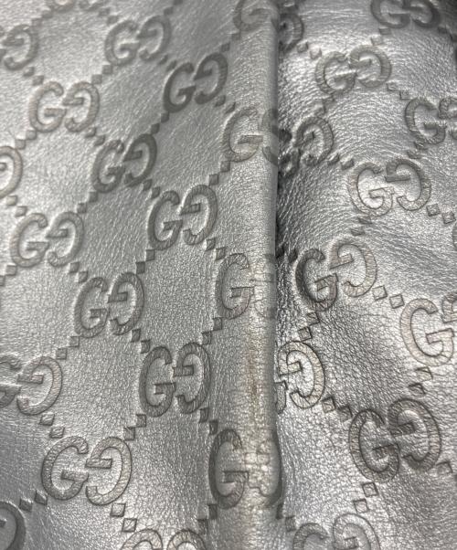 GUCCI（グッチ）GUCCI (グッチ) ハンドバッグ シルバーの古着・服飾アイテム