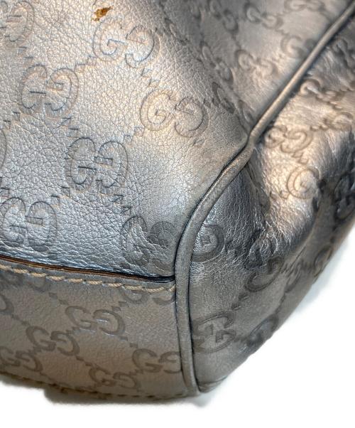 GUCCI（グッチ）GUCCI (グッチ) ハンドバッグ シルバーの古着・服飾アイテム