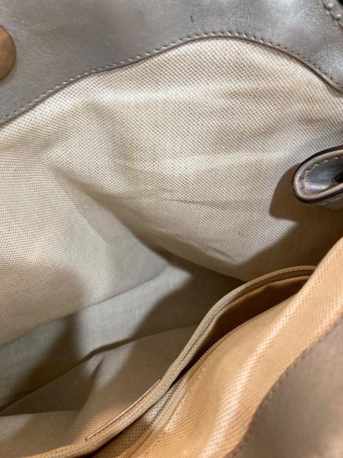 GUCCI（グッチ）GUCCI (グッチ) ハンドバッグ シルバーの古着・服飾アイテム