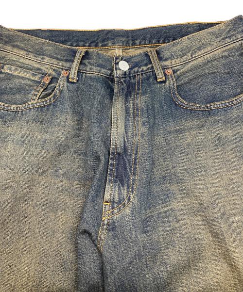 BEAMS（ビームス）BEAMS (ビームス) Wide Denim Pants インディゴ サイズ:Mの古着・服飾アイテム