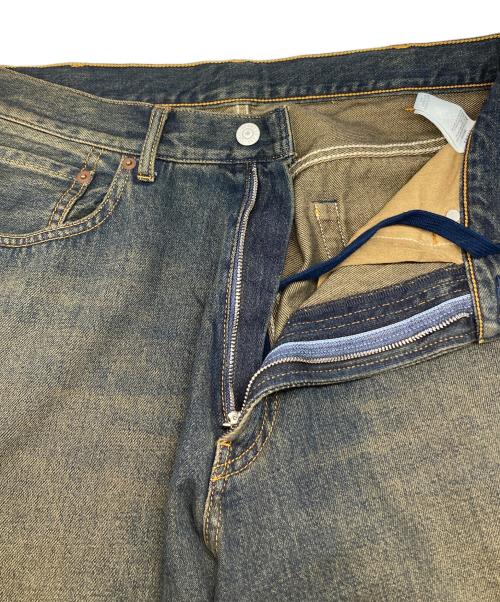 BEAMS（ビームス）BEAMS (ビームス) Wide Denim Pants インディゴ サイズ:Mの古着・服飾アイテム