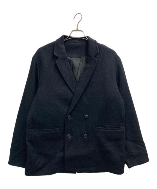 JOURNAL STANDARD relume（ジャーナルスタンダード レリューム）JOURNAL STANDARD relume (ジャーナルスタンダード レリューム) ハイランド ウール オーバー ジャケット グレー サイズ:Mの古着・服飾アイテム