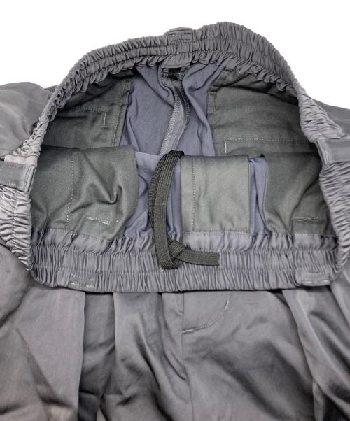 MAISON SPECIAL（メゾンスペシャル）MAISON SPECIAL (メゾンスペシャル) Drapery Satin Prime-Wide Cargo Pants グレー サイズ:1の古着・服飾アイテム