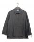 MAISON SPECIAL（メゾンスペシャル）の古着「Prime-Over Regular Collar Heavy-Weight Flannel Shirt Blouson」｜グレー