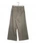 MAISON SPECIAL (メゾンスペシャル) Prime-Wide Two-tuck Trousers グレー サイズ:2：9000円
