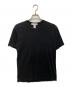 COMME des GARCONS SHIRT（コムデギャルソンシャツ）の古着「クルーネックTシャツ」｜ブラック