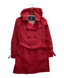 BURBERRY LONDON（バーバリーロンドン）の古着「パッカブルコート」｜レッド
