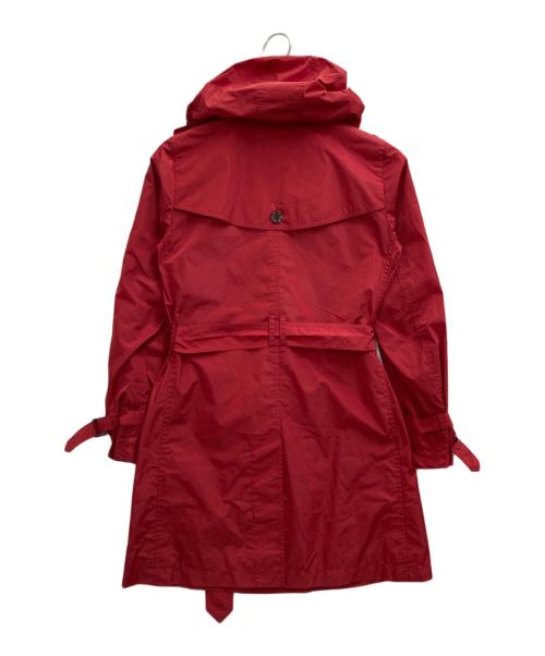 BURBERRY LONDON（バーバリーロンドン）BURBERRY LONDON (バーバリーロンドン) パッカブルコート レッド サイズ:38の古着・服飾アイテム