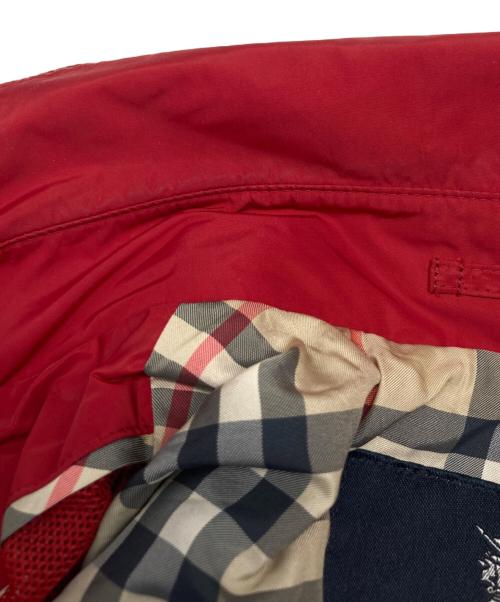 BURBERRY LONDON（バーバリーロンドン）BURBERRY LONDON (バーバリーロンドン) パッカブルコート レッド サイズ:38の古着・服飾アイテム