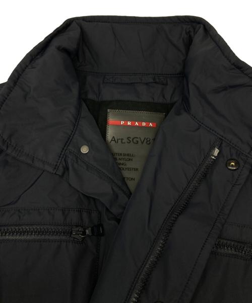 PRADA SPORTS（プラダスポーツ）PRADA SPORTS (プラダスポーツ) ４ポケットナイロンジャケット ネイビー サイズ:46の古着・服飾アイテム