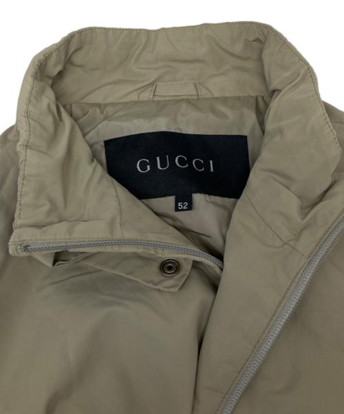 GUCCI（グッチ）GUCCI (グッチ) スタンドカラージャケット ベージュ サイズ:52の古着・服飾アイテム