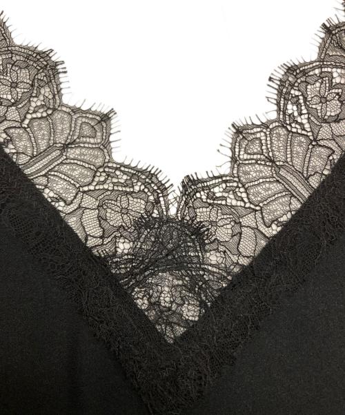 Plage（プラージュ）Plage (プラージュ) solstiss frenchlace ジレ ブラック サイズ:FREEの古着・服飾アイテム