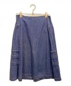 tricot COMME des GARCONSトリココムデギャルソン）の古着「ティアード デニム スカート」｜インディゴ