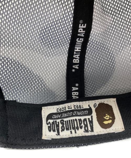 A BATHING APE（アベイシングエイプ）A BATHING APE (アベイシングエイプ) メッシュキャップ ブラック サイズ:Fの古着・服飾アイテム