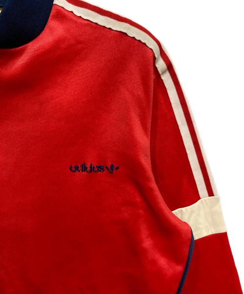 adidas（アディダス）adidas (アディダス) トラックジャケット レッド サイズ:Mの古着・服飾アイテム