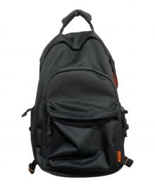 UNIVERSAL OVERALL（ユニバーサルオーバーオール）の古着「3LAYER BACKPACK」｜ブラック
