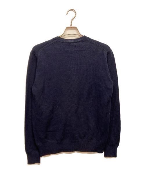 stussy（ステューシー）stussy (ステューシー) ロゴニット ネイビー サイズ:Mの古着・服飾アイテム