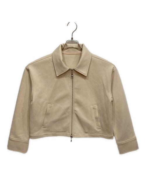 PROPORTION BODY DRESSING（プロポーションボディドレッシング）PROPORTION BODY DRESSING (プロポーションボディドレッシング) 襟付きジップカットジャケット アイボリー サイズ:FREEの古着・服飾アイテム
