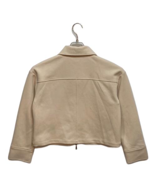 PROPORTION BODY DRESSING（プロポーションボディドレッシング）PROPORTION BODY DRESSING (プロポーションボディドレッシング) 襟付きジップカットジャケット アイボリー サイズ:FREEの古着・服飾アイテム
