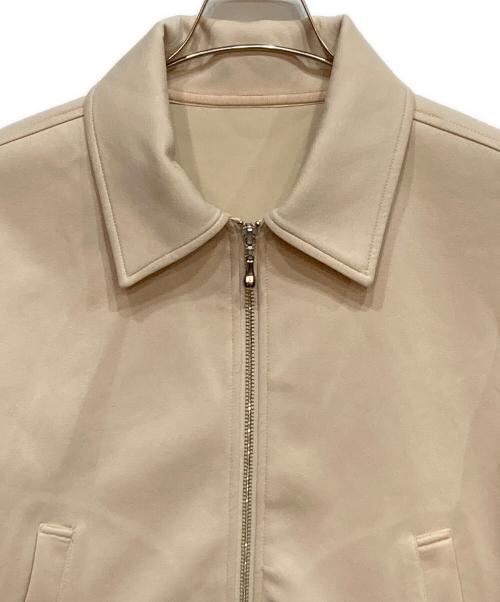 PROPORTION BODY DRESSING（プロポーションボディドレッシング）PROPORTION BODY DRESSING (プロポーションボディドレッシング) 襟付きジップカットジャケット アイボリー サイズ:FREEの古着・服飾アイテム