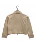 PROPORTION BODY DRESSING (プロポーションボディドレッシング) 襟付きジップカットジャケット アイボリー サイズ:FREE：4000円