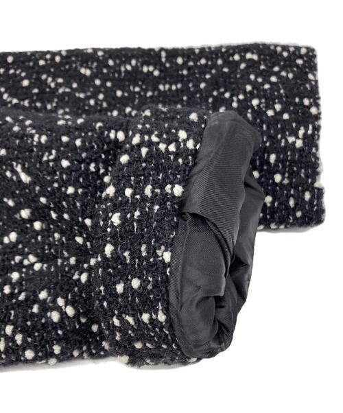 HER LIP TO（ハーリップトゥ）Her lip to (ハーリップトゥ) Mix Loop Tweed Dress ブラック サイズ:Sの古着・服飾アイテム