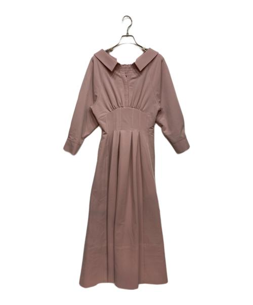 HER LIP TO（ハーリップトゥ）HER LIP TO (ハーリップトゥ) Montecristo Long Dress ピンク サイズ:Mの古着・服飾アイテム