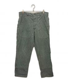 USED（ユーズド）の古着「スイス軍ワークパンツ」｜グレー
