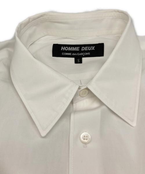COMME des GARCONS HOMME DEUX（コムデギャルソン オム ドゥ）COMME des GARCONS HOMME DEUX (コムデギャルソン オム ドゥ) 長袖シャツ ブラック サイズ:Sの古着・服飾アイテム