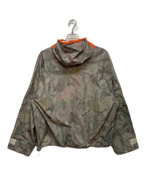 adidas（アディダス）adidas (アディダス) Originals Camo Q1 ジャケット グレー サイズ:XLの古着・服飾アイテム