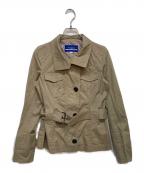 BURBERRY BLUE LABELバーバリー ブルー レーベル）の古着「ミリタリー ジャケット」｜ベージュ