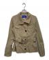 BURBERRY BLUE LABEL（バーバリー ブルー レーベル）の古着「ミリタリー ジャケット」｜ベージュ