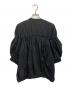 noir kei ninomiya (ノワール ケイ ニノミヤ) ギャザー カットソー ブラック サイズ:S：14000円