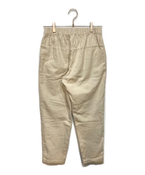 evam eva（エヴァムエヴァ）evam eva (エヴァムエヴァ) narrow pants ナロー パンツ ベージュ サイズ:1の古着・服飾アイテム