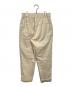evam eva (エヴァムエヴァ) narrow pants ナロー パンツ ベージュ サイズ:1：5000円