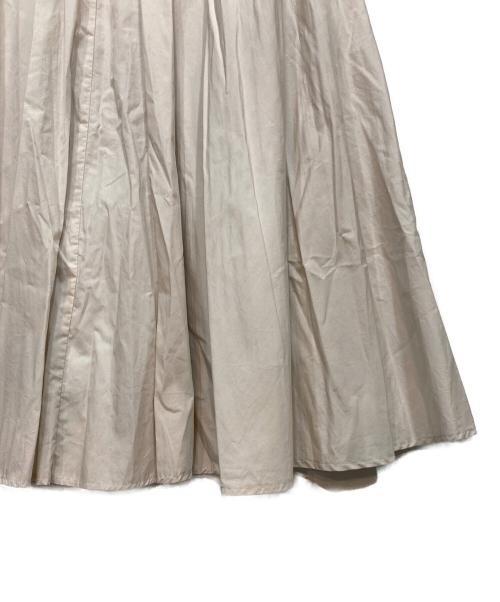 BEARDSLEY（ビアズリー）BEARDSLEY (ビアズリー) ウエストリブスカート アイボリー サイズ:FREEの古着・服飾アイテム