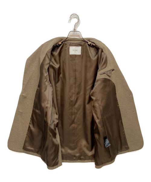 SLOBE IENA（スローブ イエナ）SLOBE IENA (スローブ イエナ) PE SHARK ビッグジャケット ブラウン サイズ:無しの古着・服飾アイテム