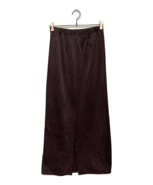 JOURNAL STANDARD relume（ジャーナルスタンダード レリューム）JOURNAL STANDARD relume (ジャーナルスタンダード レリューム) フィブリルキュプラジャージーマキシスカート ブラウン サイズ:FREEの古着・服飾アイテム