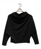 MUSE de Deuxieme Classeミューズ ドゥーズィエム クラス）の古着「PRIMEWOOL PONTE プルオーバー」｜ブラック